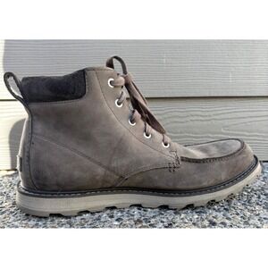 Sorel Men's Size 11.5 Madson II Moc Toe Waterproof Khaki II NM3851-297.